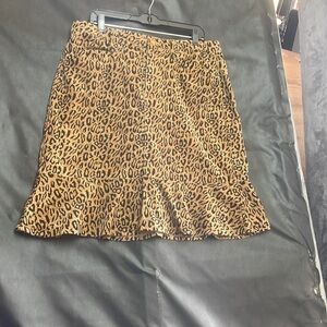 KIKIT Animal Print Skirt! Size 12
